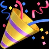 PARTY-POPPER emoji